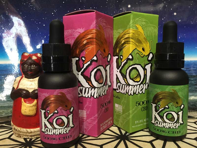 Koi CBD Cannabidiol Raspberry Iced Tea 30ml/CBD250mg�A500mg�A1000�������Y�x���[�A�C�X�e�B�[