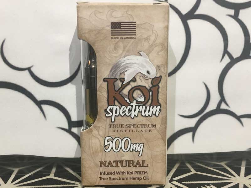 Koi Spectrum Cartridge 1ml CBD Oil 500mg コイ フルスペクトラム CBDオイル 50% カートリッジ