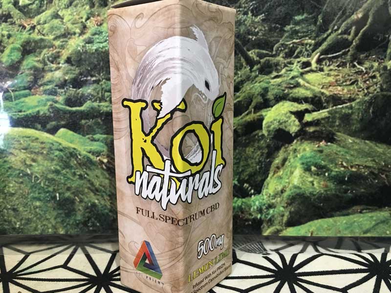 Koi CBD Cannabidiol Naturals - Lemon-Lime 30ml�@CBD �R�C �i�`�������Y�@�㉺�z�� 