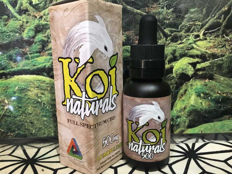 Koi CBD Cannabidiol Naturals - Lemon-Lime 30ml�@CBD �R�C �i�`�������Y�@�㉺�z�� 