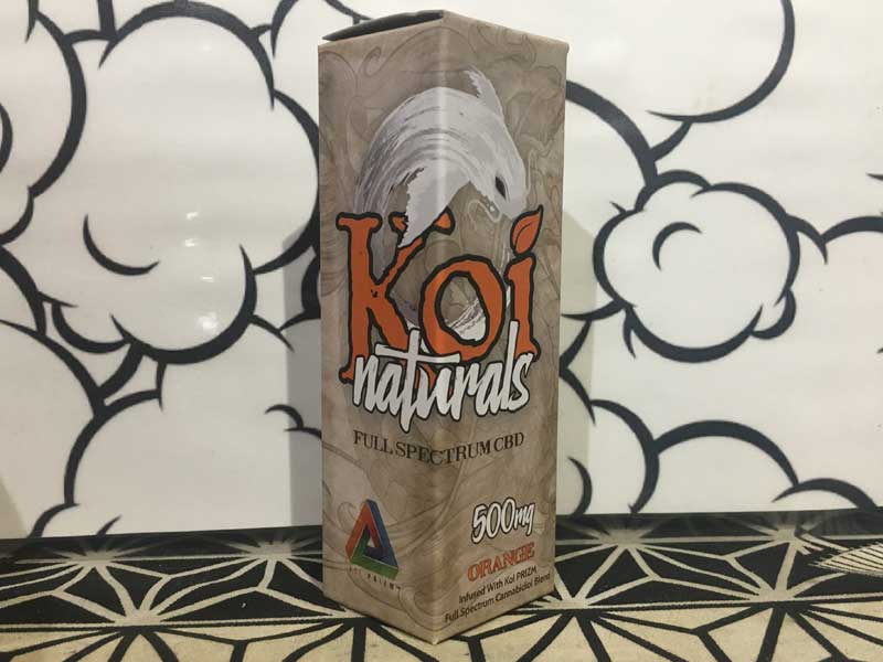 Koi CBD Cannabidiol Naturals - Orange 30ml�@CBD �R�C �i�`�������Y�@�I�����W�� �㉺�z�� 