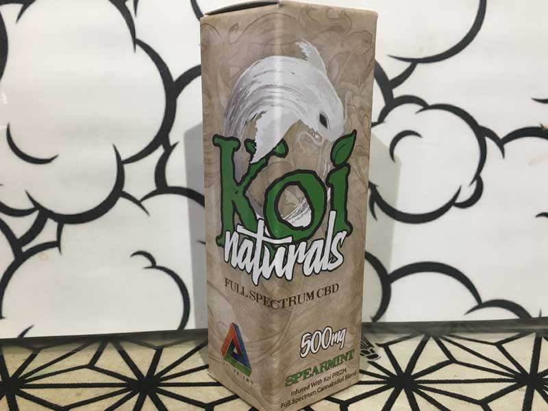 Koi CBD Cannabidiol Naturals - Spearmint 30ml�@CBD �R�C �i�`�������Y�@�X�y�A�~���g�� �㉺�z�� 