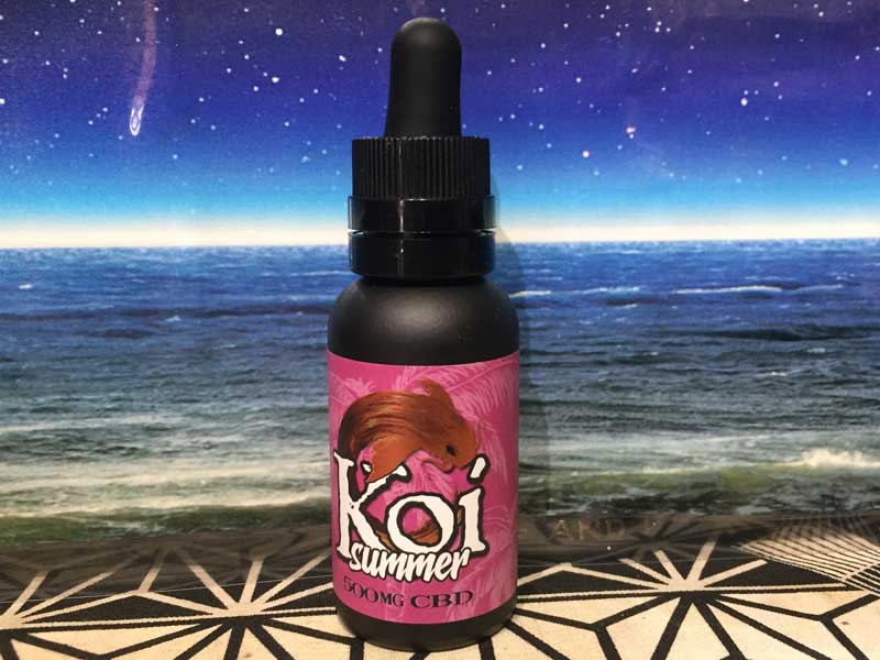 Koi CBD Cannabidiol Raspberry Iced Tea 30ml/CBD250mg�A500mg�A1000�������Y�x���[�A�C�X�e�B�[