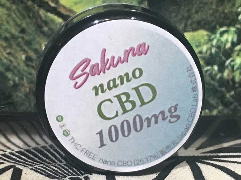 Sakura CBD ���n��CBD�ANano CBD�p�E�_�[ 1000mg
