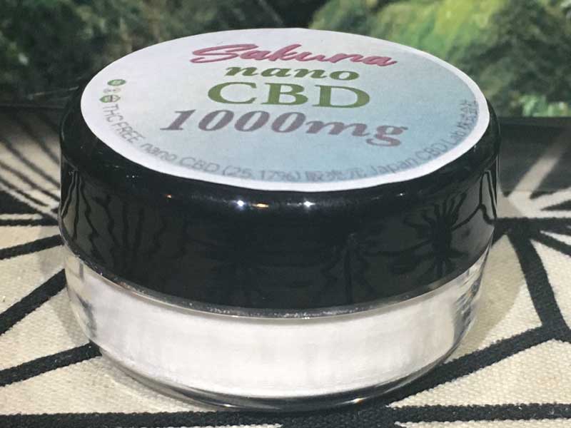 Sakura CBD ���n��CBD�ANano CBD�p�E�_�[ 1000mg 