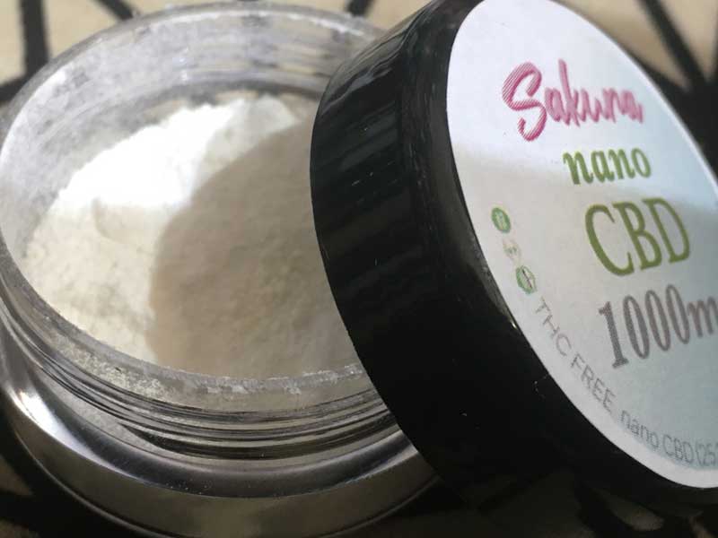 Sakura CBD ���n��CBD�ANano CBD�p�E�_�[ 1000mg 