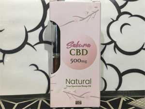 Sakura CBD 500mg/1ml 50% CBD �T�N�� �t���X�y�N�g����CBD�I�C�� 50% �J�[�g���b�W