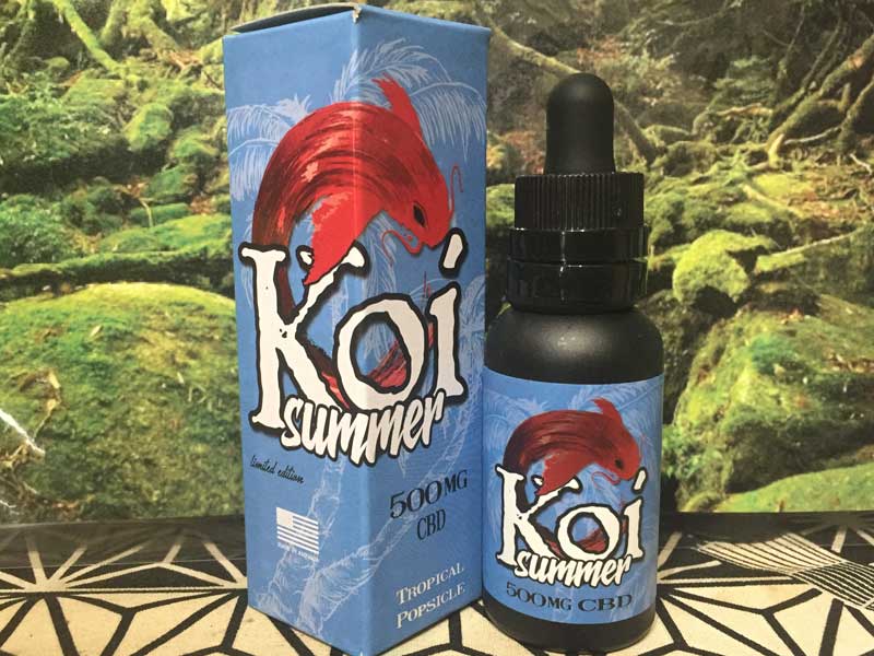Koi CBD Cannabidiol Tropical Popsicle 30ml/CBD�F250mg�A500mg�A1000mg �g���s�J���t���[�c