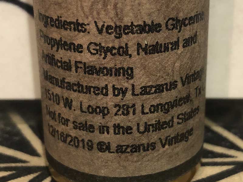 Lazarus Vintage�@La Creme/Scott's Blondy ���N���[�� �o�^�[�X�R�b�`�A�V�i�����A�u���E�j�[��