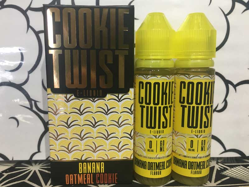 Cookie Twist /Banana Oatmeal Cookie�@120ml�A�N�b�L�[�ƃo�i�i�̏Ă����ẴN�b�L�[
