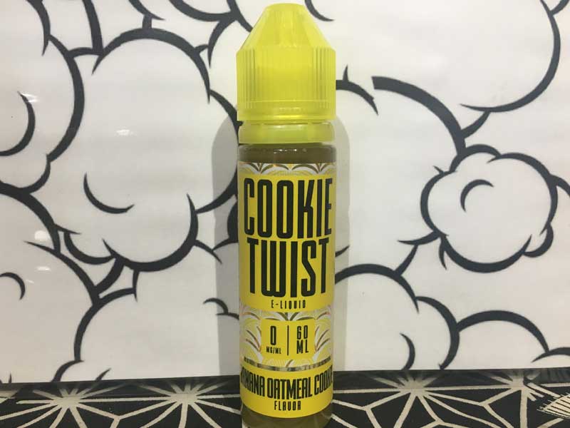 Cookie Twist /Banana Oatmeal Cookie�@120ml�A�N�b�L�[�ƃo�i�i�̏Ă����ẴN�b�L�[
