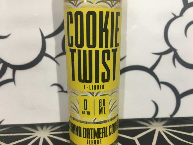 Cookie Twist /Banana Oatmeal Cookie�@120ml�A�N�b�L�[�ƃo�i�i�̏Ă����ẴN�b�L�[