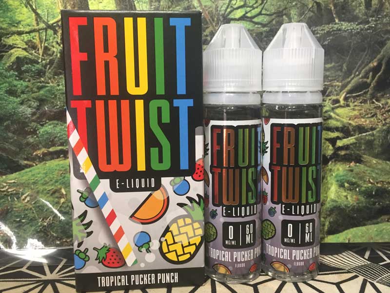Fruits Twist Tropical Pucker Punch 120ml �g���s�J���t���[�c �X�g���x���[x�u���[�x���[x�p�C�i�b�v��