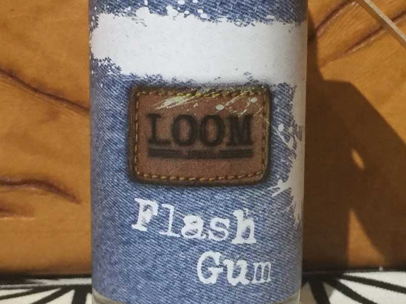 日本製 Vape Eジュース LOOM Flash Gum (ルーム　フラッシュ　ガム)　甘さ控えめミントフレーバー
