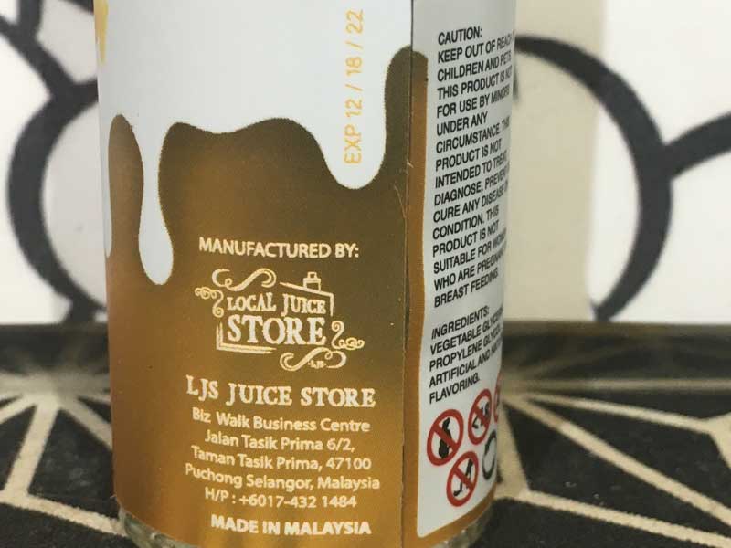 Malaysia E-Liquid MELTS Yogurt 30ml �����c ���[�O���g�n�̃��L�b�h