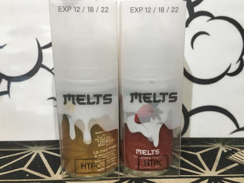 Malaysia E-Liquid MELTS Yogurt 30ml �����c ���[�O���g�n�̃��L�b�h