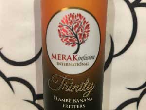 MERAK infusion Trinity FLAMBE BANANA FRITTERS 60ml �g���j�e�B�[ �t�����x �o�i�i �t���b�^�[