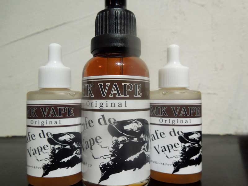 MK Lab�AMK Vape�AMK���{�AMK�x�C�v�A Cafe De Vape�A�J�t�F �h �x�C�v 10ml & 30ml �T�C�Y��r