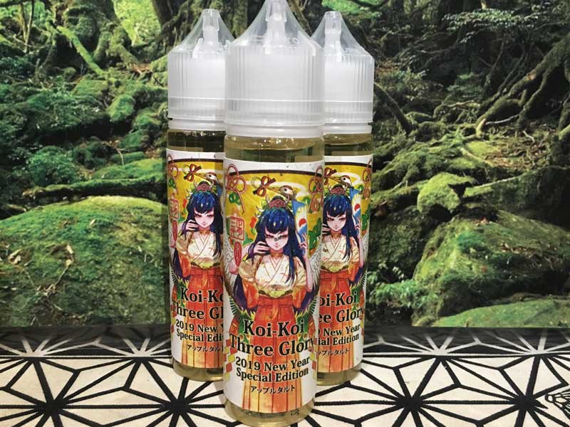 MK Lab�AThree Glory 2019 New Year Special Edition�@60ml �����O�� 2019�N����R�C�R�C 