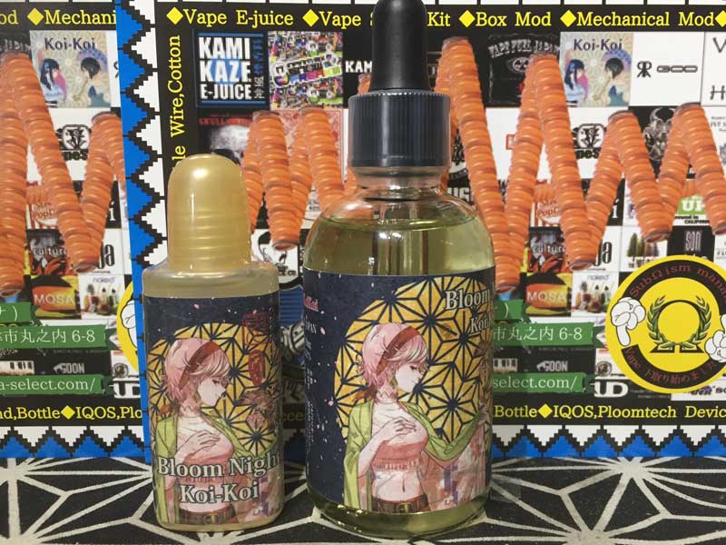 ���{�� e-���L�b�h�AMkLab Koi-Koi Bloom Night 60ml & 20ml �Ԍ� �I�����W�N�b�L�[x�o�j��