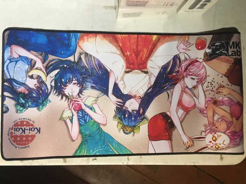 MK Lab�AKoi-Koi Koi-Koi Build Mat �R�C�R�C �r���h�}�b�g�@��� ���o�[�f�ށA�\�� �h�����H