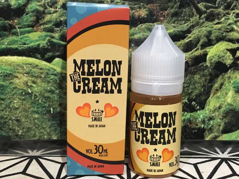 MK Lab x SMILE(�� VAPES �T�L�R&nbsp;) �R���{���[�V���� MELON CREAM 30ml ������ �N���[��