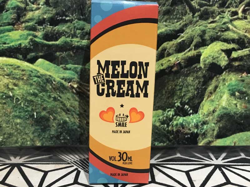 MK Lab x SMILE(�� VAPES �T�L�R&nbsp;) �R���{���[�V���� MELON CREAM 30ml ������ �N���[��