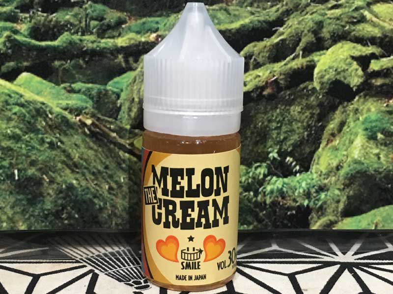 MK Lab x SMILE(�� VAPES �T�L�R&nbsp;) �R���{���[�V���� MELON CREAM 30ml ������ �N���[��