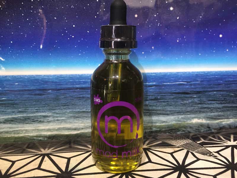 US E-Liquid MOD MILK Grape 60ml�A���b�h�~���N�@�O���[�v x�~���N���L�b�h