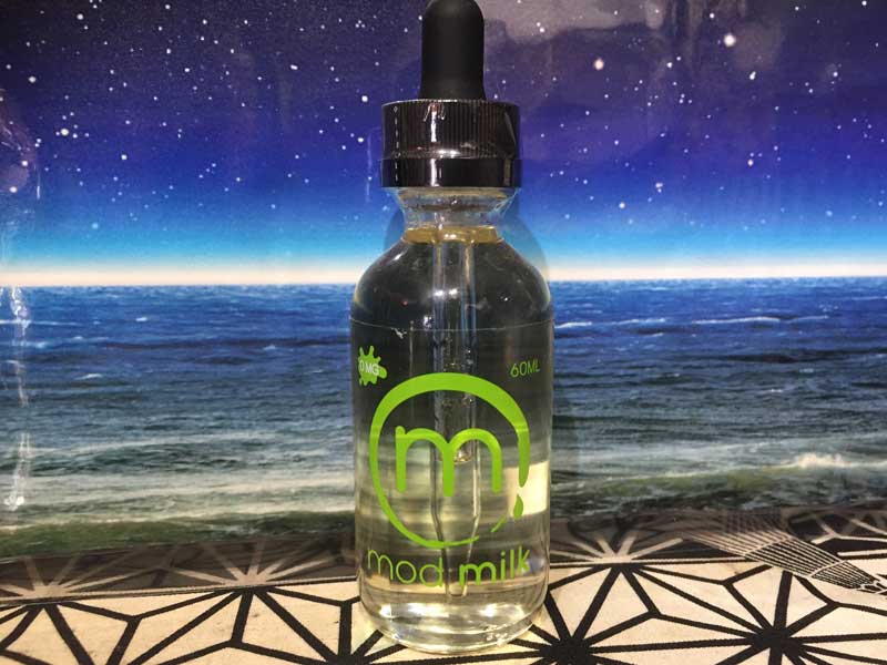 US E-Liquid MOD MILK Green60ml�A���b�h�~���N�@�u�₩�ȃL�[���C����x�����ς肵���~���N