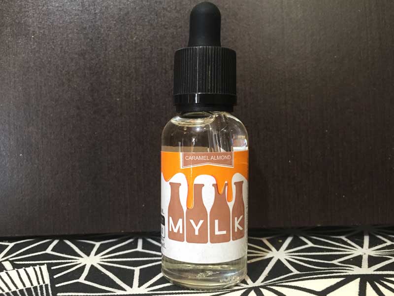 US Vape E-Liquid MYLK by Brewell Vapory Caramel Almond 30ml �L�������� �A�[�����h �~���N