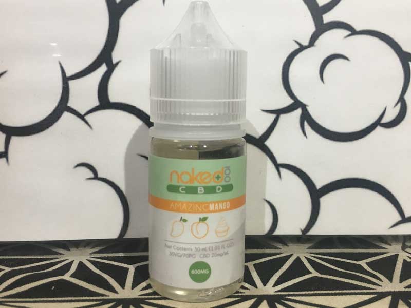 Naked 100 CBD/Amazing Mango 30ml/CBD 600mg �s�[�`�N���[�����n�}���S�[