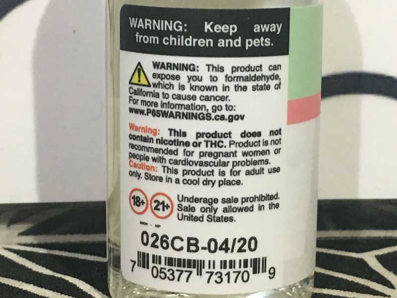 Naked 100 CBD/Hawaiian Pog 30ml/CBD 600mg�A�p�b�V�����t���[�cx�I�����Wx�O�A���@