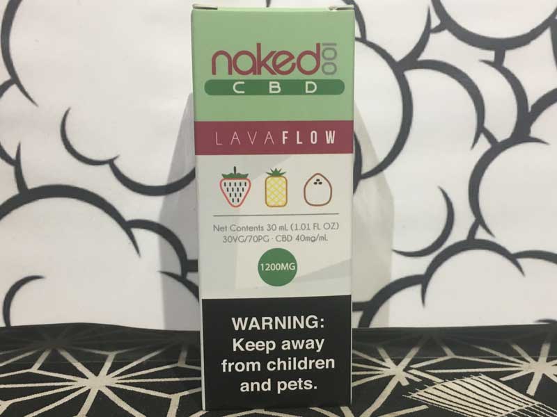 Naked 100 CBD/Lava Flow 30ml/CBD 1200mg�A�X�g���x���[x�R�R�i�b�cx�p�C�i�b�v��