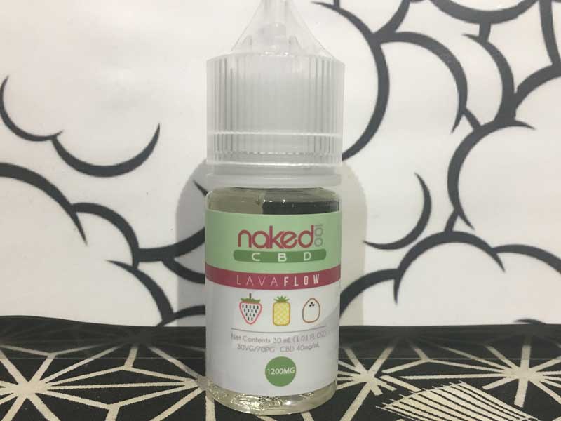 Naked 100 CBD/Lava Flow 30ml/CBD 1200mg�A�X�g���x���[x�R�R�i�b�cx�p�C�i�b�v��