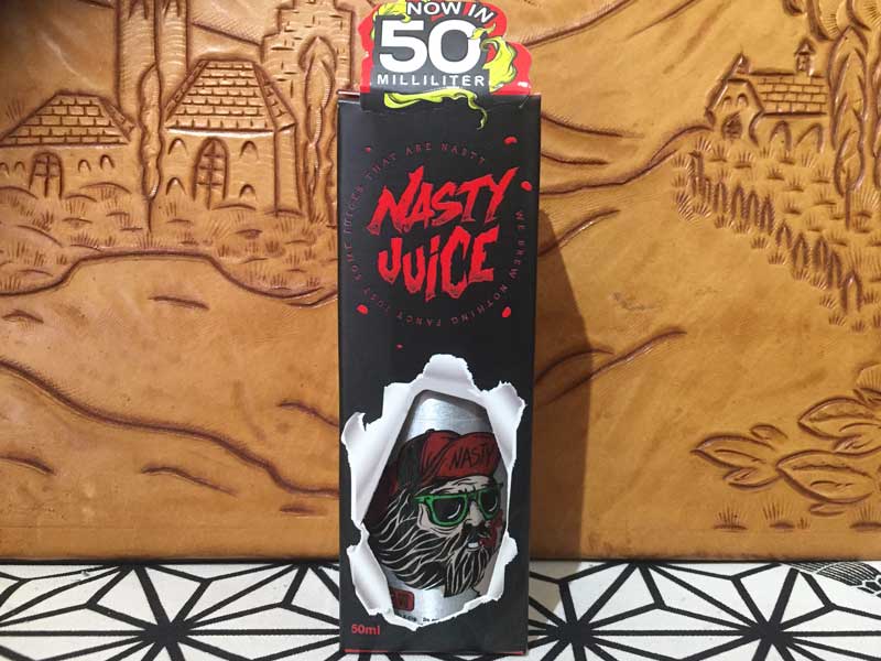 マレーシアのLow Mint のVape E-Liquid Nasty Juice 50m　Bad Blood