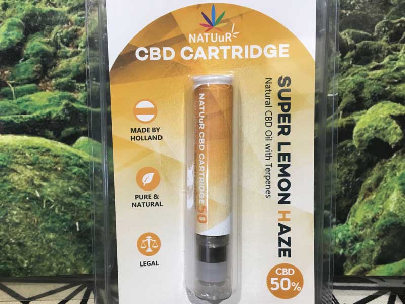 NATUuR CBD �i�`���[�� CBD Oil Cartridge 50% Super Lemon Haze �e���y���z�� �X�[�p�[�������w�C�Y
