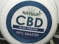 NATUuR CBD 99% Shatter 0.5g �e���y���z�� ���b�N�X �V���b�^�[ 0.5gBlue Dream �u���[�h���[��
