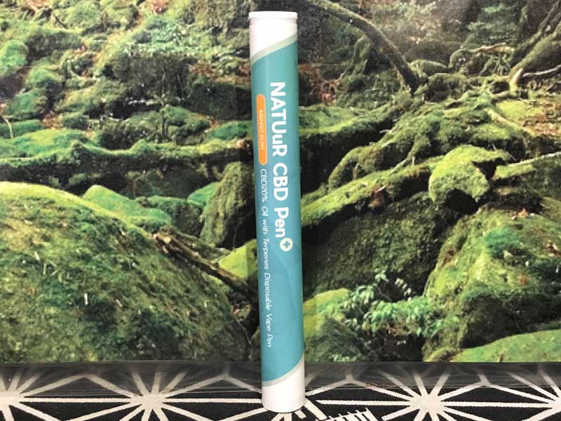 NATUuR CBD �i�`���[�� CBD Pen Plus 20%�@�e���y���z�� �g���؂�x�C�vMango Kush (�}���S�[�N�b�V��)