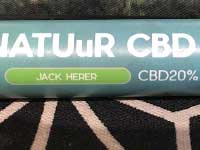 NATUuR CBD ナチュール CBD Pen Plus 20%　テルペン配合 使切りベイプJack Herer（ジャック・ヘラー）