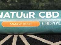 NATUuR CBD �i�`���[�� CBD Pen Plus 20%�@�e���y���z�� �g���؂�x�C�vMango Kush (�}���S�[�N�b�V��)