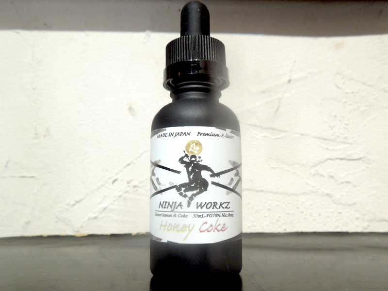 ���{�� VAPE E���L�b�h�@NINJA WORKZ Honey Coke(�n�j�[�R�[�N)