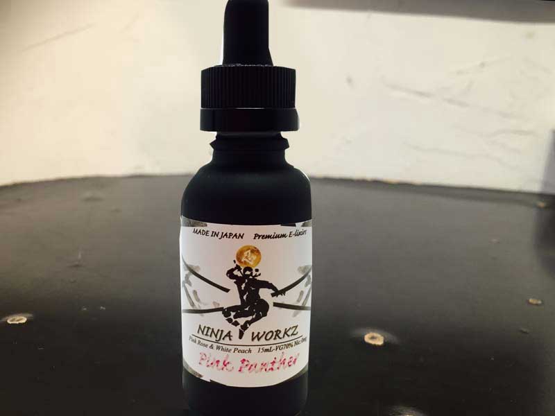 ���{�� VAPE E���L�b�h�@NINJA WORKZ Pink Panther�@ �j���W�����[�N�X �s���N�p���T�[ 
