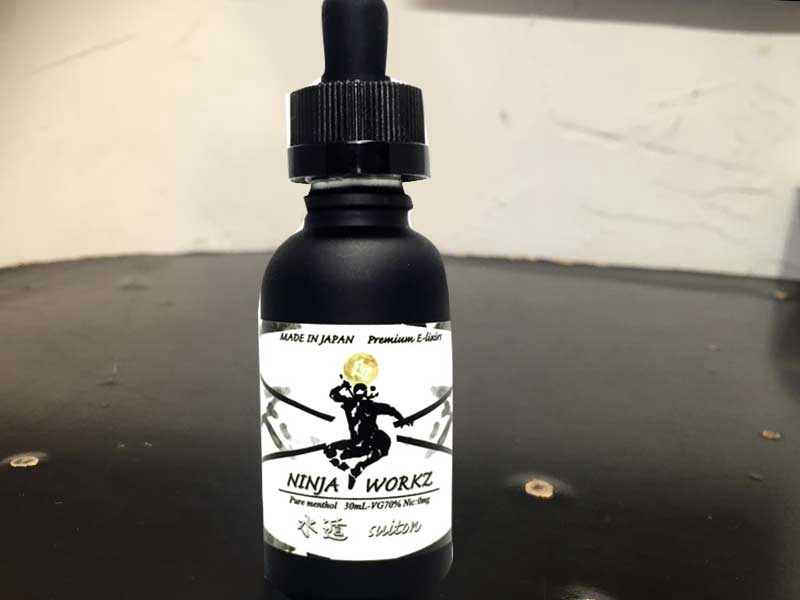 ���{�� VAPE E���L�b�h�@NINJA WORKZ suiton �j���W�����[�N�X ���فA�n�[�h�ȃ����\�[���t���[�o�[