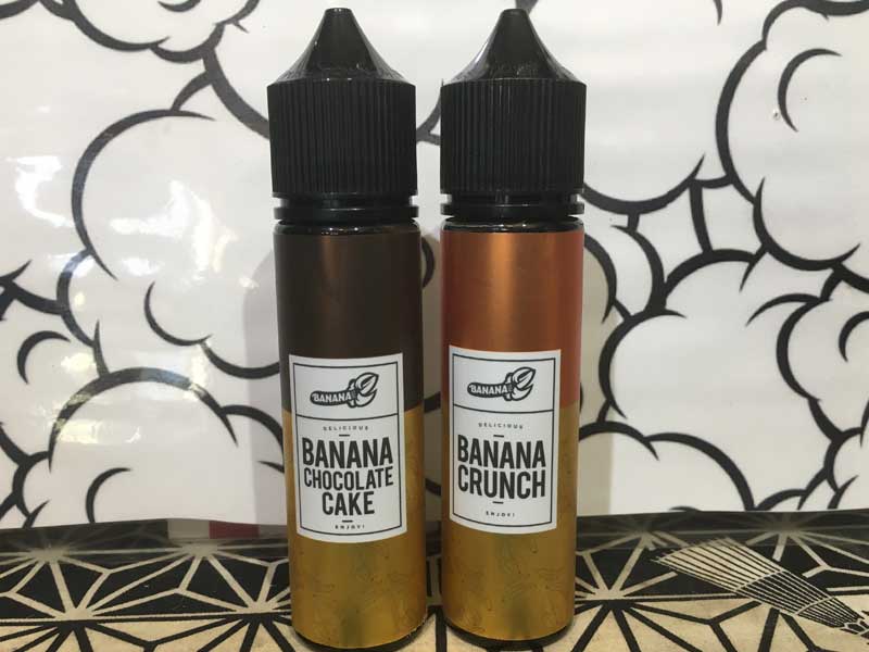 Peel Banana /BANANA CHOCOLATE CAKE60ml、BANANA CRUNCH60ml バナナ系リキッド menu