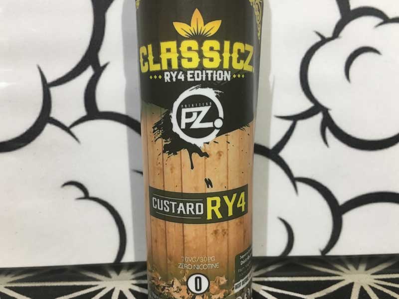 POINT ZERO CLASSICZ RY4 EDITION Custard 60ml ���{�ďC �t�B���s�����L�b�h RY4x�J�X�^�[�h
