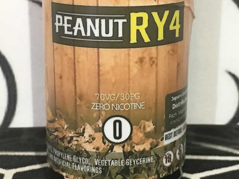 POINT ZERO CLASSICZ RY4 EDITION PEANUT 60ml ���{�ďC �t�B���s�����L�b�h RY4x�s�[�i�b�c