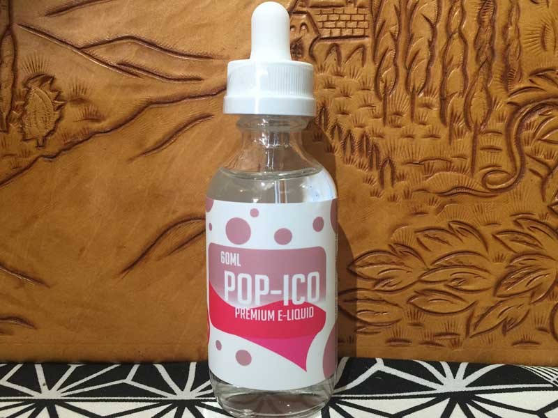 US Vape E-Liquid POP-ICO&nbsp;Strawberry 60ml &nbsp;���{�̓��_�ۈ��� �J���s�X�@�X�g���x���[��