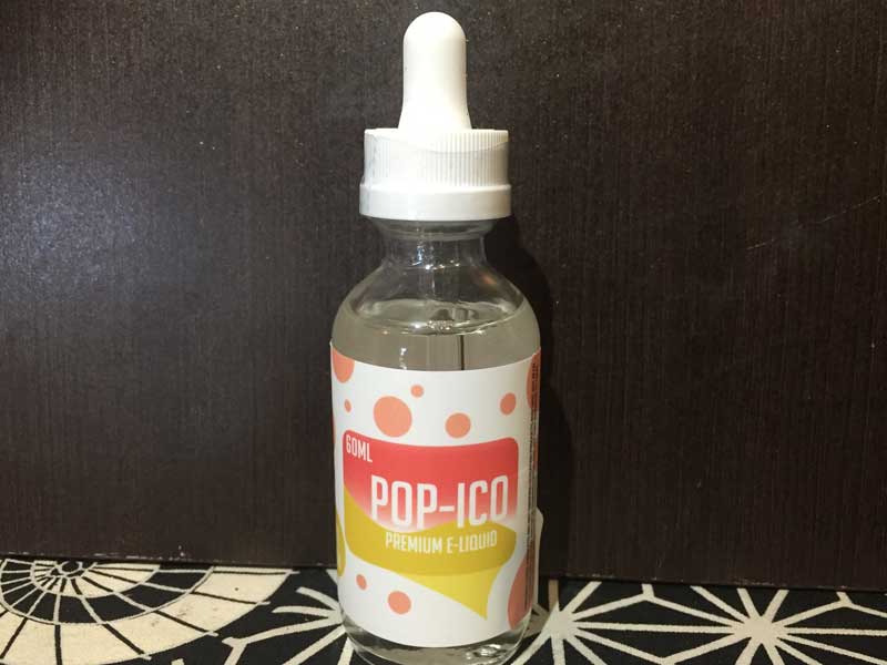 US Vape E-Liquid POP-ICO&nbsp;Strawberry 60ml &nbsp;���{�̓��_�ۈ��� �J���s�X�@�X�g���x���[��