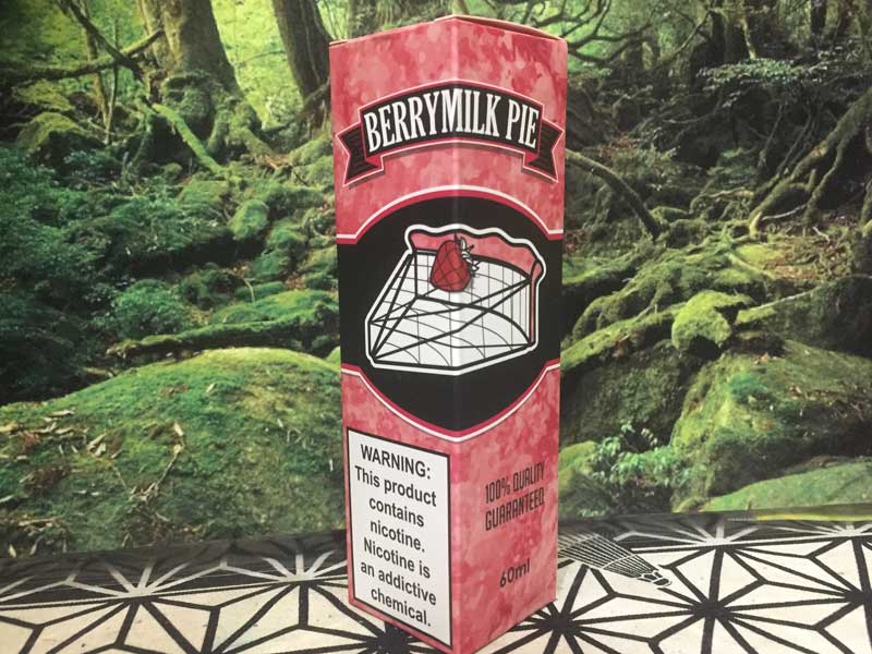 US E-Liquid BERRY�@MILK PIE 60ml �x���[ �~���N�p�C by Primitive Vapor �v���~�e�B�u�x�C�p�[